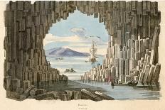 Staffa, Fingal's Cave-L Guerin-Framed Stretched Canvas