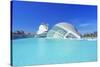 L'Hemisferic and Reina Sofia Arts Palace, City of Arts and Sciences, Valencia, Spain-Marco Simoni-Stretched Canvas