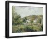 L'Hermitage, Pontoise, 1878-Camille Pissarro-Framed Giclee Print