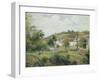 L'Hermitage, Pontoise, 1878-Camille Pissarro-Framed Giclee Print