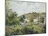 L'Hermitage, Pontoise, 1878-Camille Pissarro-Mounted Giclee Print