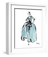 L'Heure Bleue-Mona Shafer-Edwards-Framed Art Print