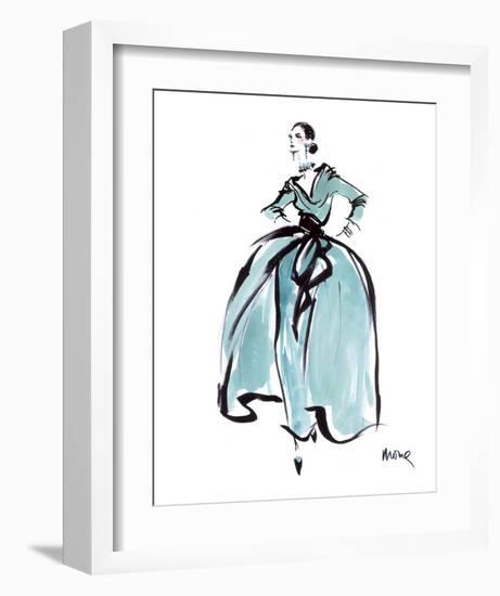 L'Heure Bleue-Mona Shafer-Edwards-Framed Art Print