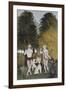 L'Heureux Quatuor-Henri Rousseau-Framed Giclee Print