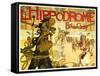 L'Hippodrome, Boulevard De Clichy-Manuel Orazi-Framed Stretched Canvas