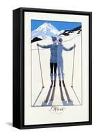 L'Hiver, 1925-Georges Barbier-Framed Stretched Canvas