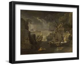 L'Hiver ou le D?ge-Nicolas Poussin-Framed Giclee Print