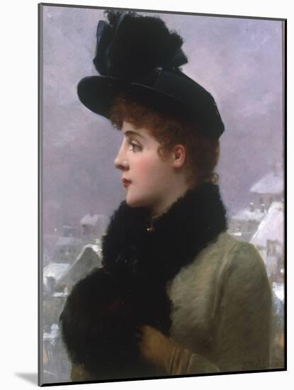 L'Hiver-Jules Frederic Ballavoine-Mounted Giclee Print