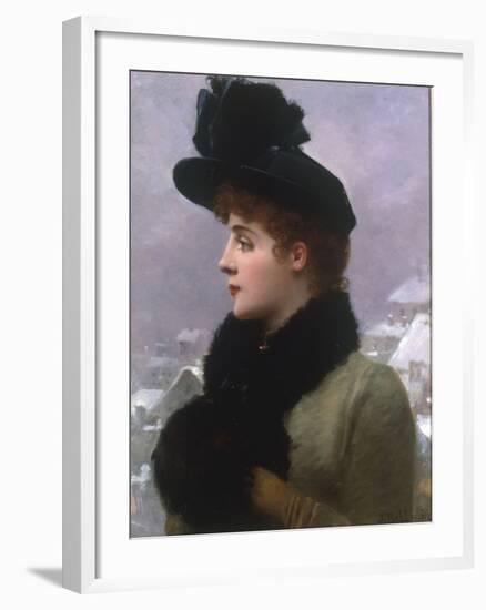 L'Hiver-Jules Frederic Ballavoine-Framed Giclee Print