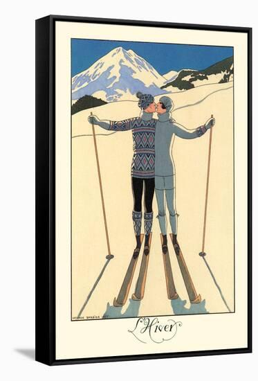 L'Hiver-Georges Barbier-Framed Stretched Canvas