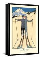 L'Hiver-Georges Barbier-Framed Stretched Canvas