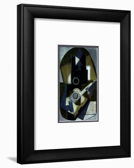 L'Homme a la Guitare, 1918-Pablo Picasso-Framed Art Print