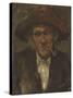 L'homme à la pipe-James Abbott McNeill Whistler-Stretched Canvas