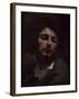 L'homme à la pipe-Gustave Courbet-Framed Giclee Print