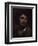 L'homme à la pipe-Gustave Courbet-Framed Premium Giclee Print