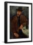 L'Homme au Verre de Vin, c.1918-19-Amedeo Modigliani-Framed Giclee Print