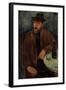 L'Homme au Verre de Vin, c.1918-19-Amedeo Modigliani-Framed Giclee Print