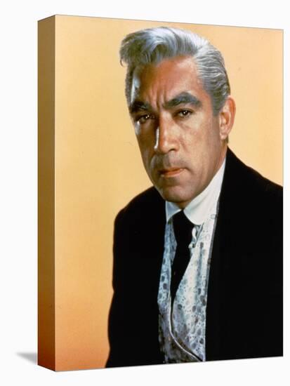 L'Homme aux colts d'or WARLOCK by EdwardDmytryk with Anthony Quinn, 1959 (photo)-null-Stretched Canvas