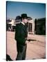 L'Homme aux colts d'or WARLOCK by EdwardDmytryk with Henry Fonda, 1959 (photo)-null-Stretched Canvas
