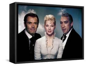 L'Homme aux colts d'or WARLOCK by EdwardDmytryk with Henry Fonda, Dolores Michaels and Anthony Quin-null-Framed Stretched Canvas