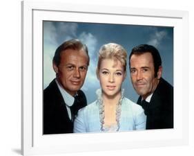 L'Homme aux colts d'or WARLOCK by EdwardDmytryk with Richard Widmark, Dolores Michaels and Henry Fo-null-Framed Photo