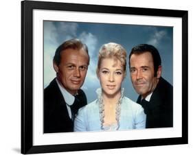 L'Homme aux colts d'or WARLOCK by EdwardDmytryk with Richard Widmark, Dolores Michaels and Henry Fo-null-Framed Photo