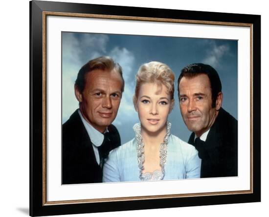 L'Homme aux colts d'or WARLOCK by EdwardDmytryk with Richard Widmark, Dolores Michaels and Henry Fo--Framed Photo