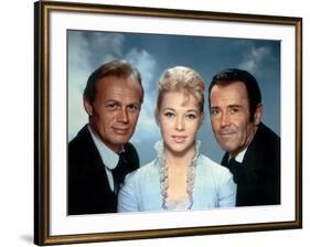 L'Homme aux colts d'or WARLOCK by EdwardDmytryk with Richard Widmark, Dolores Michaels and Henry Fo-null-Framed Photo