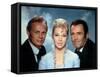 L'Homme aux colts d'or WARLOCK by EdwardDmytryk with Richard Widmark, Dolores Michaels and Henry Fo-null-Framed Stretched Canvas