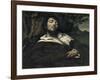 L'homme blessé-Gustave Courbet-Framed Giclee Print