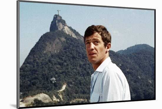 L'homme by Rio by PhilippedeBroca with Jean-Paul Belmondo, 1964 (photo)-null-Mounted Photo