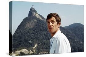L'homme by Rio by PhilippedeBroca with Jean-Paul Belmondo, 1964 (photo)-null-Stretched Canvas