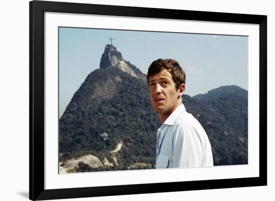 L'homme by Rio by PhilippedeBroca with Jean-Paul Belmondo, 1964 (photo)-null-Framed Photo