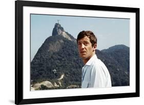 L'homme by Rio by PhilippedeBroca with Jean-Paul Belmondo, 1964 (photo)-null-Framed Photo