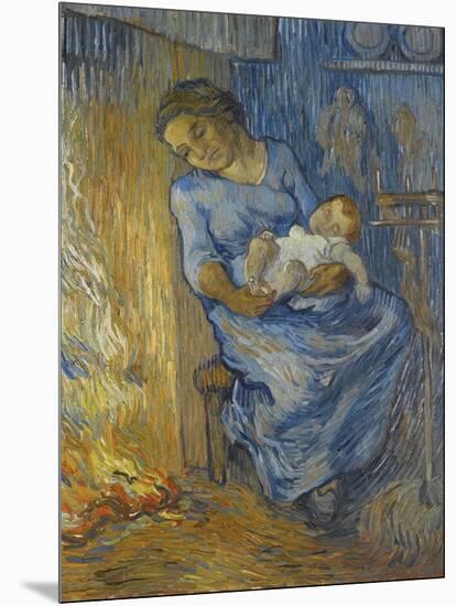 L'Homme Est En Mer-Vincent van Gogh-Mounted Giclee Print