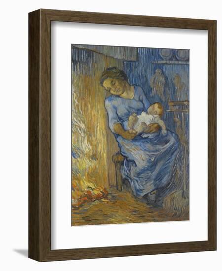 L'Homme Est En Mer-Vincent van Gogh-Framed Giclee Print