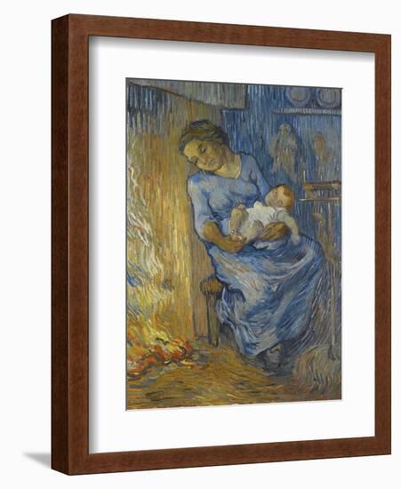 L'Homme Est En Mer-Vincent van Gogh-Framed Giclee Print