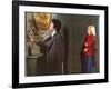 L'HOMME PRESSE, 1976 directed by EDOUARD MOLINARO Alain Delon and Mireille Darc (photo)-null-Framed Photo