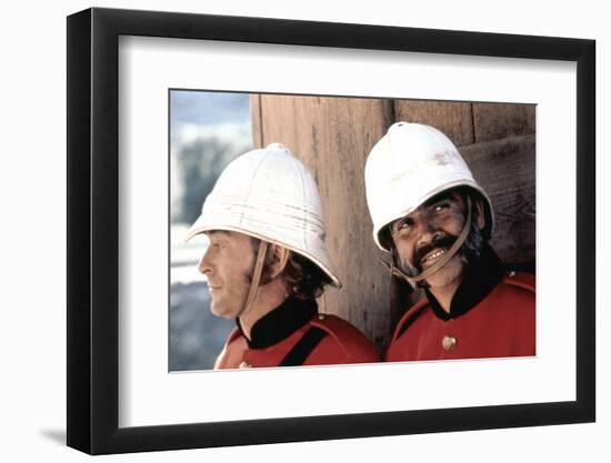 L'Homme qui voulut etre Roi THE MAN WHO WOULD BE KING by John Huston with Sean Connery and Michael-null-Framed Photo
