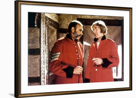 L'Homme qui voulut etre roi The man who would be king by JohnHuston with Sean Connery and Michael C-null-Framed Photo