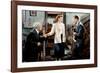 L' Homme Tranquille THE QUIET MAN by JohnFord with Barry Fitzgerald, John Wayne and Maureen O'Hara,-null-Framed Photo