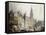 L'Hotel de Ville, Brussels-Samuel Prout-Framed Stretched Canvas