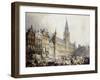 L'Hotel de Ville, Brussels-Samuel Prout-Framed Giclee Print