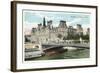 L'Hotel De Ville, Seine-null-Framed Art Print