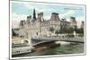 L'Hotel De Ville, Seine-null-Mounted Art Print