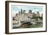 L'Hotel De Ville, Seine-null-Framed Art Print