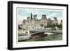 L'Hotel De Ville, Seine-null-Framed Art Print