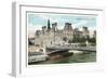 L'Hotel De Ville, Seine-null-Framed Art Print