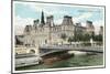 L'Hotel De Ville, Seine-null-Mounted Art Print