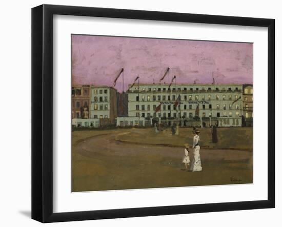 L'Hotel Royal, Dieppe-Walter Richard Sickert-Framed Giclee Print